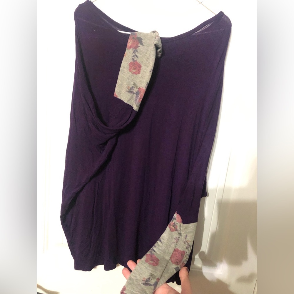 Cool Melon with floral long sleeve
